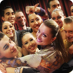 DanceSport competition dance program at First Class Ballroom in Everett